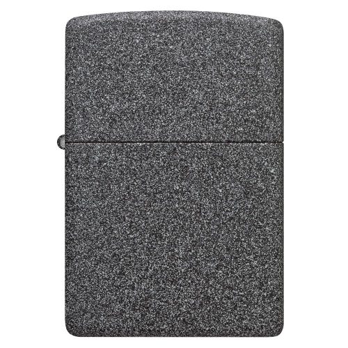 ZIPPO upaljač Classic Iron Stone 211 – prednja strana sa teksturom