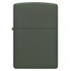 Glavna slika proizvoda: ZIPPO upaljač Green Matte 221 – prednja strana zelenog mat upaljača