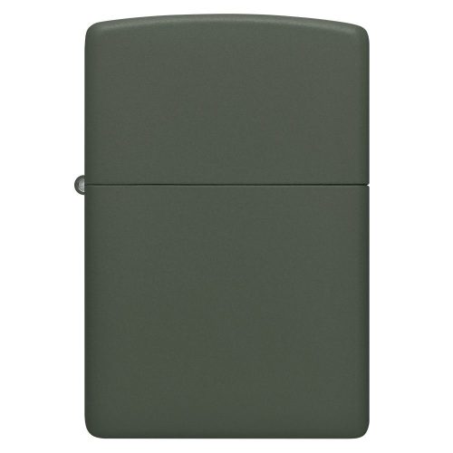 Glavna slika proizvoda: ZIPPO upaljač Green Matte 221 – prednja strana zelenog mat upaljača