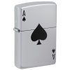 ZIPPO upaljač LUCKY ACE 24011 toptaurus.rs Bočna slika: ZIPPO 24011 – bočna perspektiva upaljača