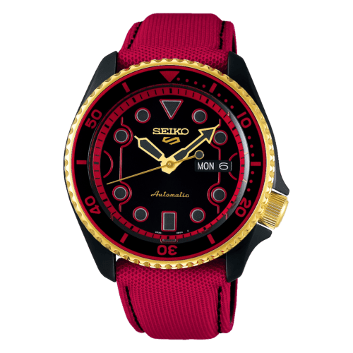 SRPF20K1-XGId SEIKO 5 Sport Automatic | Street Fighter KEN Limited Edition | SRPF20K1