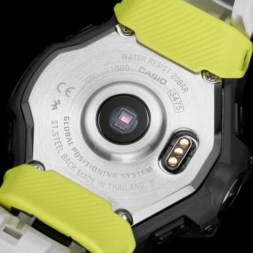 Muški ručni sat G-SHOCK GBD-H1000-1A7ER sa GPS-om i senzorom otkucaja srca.