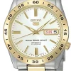 Muški ručni sat SEIKO 5 Automatic SNKE04K1 sa automatskim mehanizmom, detalj brojcanika
