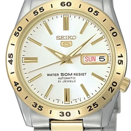 Muški ručni sat SEIKO 5 Automatic SNKE04K1 sa automatskim mehanizmom, detalj brojcanika