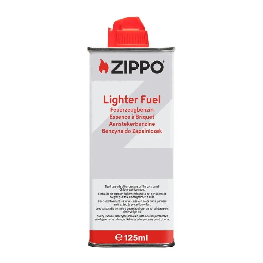 Glavna slika proizvoda: ZIPPO benzin 125ml EU 3141GEPD – metalni kanister originalnog goriva