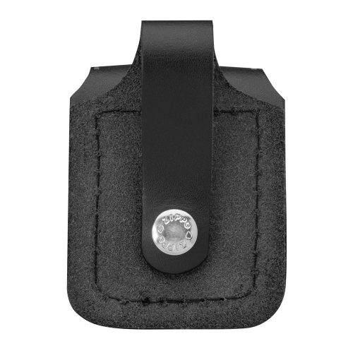 Straznja slika: ZIPPO futrola LPLBK – zadnja perspektiva kožne futrole