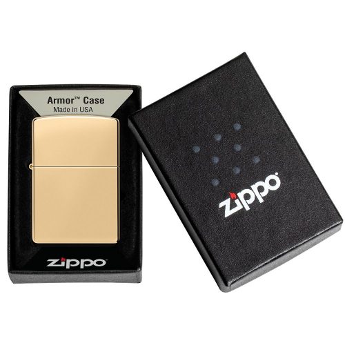 Pakovanje: ZIPPO upaljač Armor® High Polish Brass 169 – originalno pakovanje