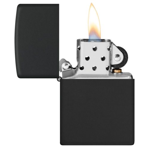 Otvoren upaljač: ZIPPO 218 – otvoren poklopac i mehanizam