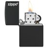 Otvoren upaljač: ZIPPO 218ZL – otvoren poklopac i mehanizam