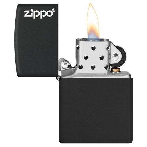 Otvoren upaljač: ZIPPO 218ZL – otvoren poklopac i mehanizam