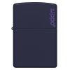Glavna slika proizvoda: ZIPPO upaljač Navy Matte 239ZL – prednja strana sa Zippo logom
