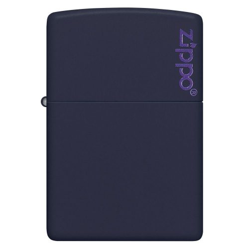 Glavna slika proizvoda: ZIPPO upaljač Navy Matte 239ZL – prednja strana sa Zippo logom