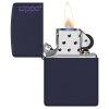 Otvoren upaljač: ZIPPO 239ZL – otvoren poklopac i mehanizam