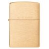 ZIPPO upaljač Regular Solid Brush 240 – prednja strana brušenog metalnog upaljača
