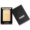 ZIPPO upaljač Regular Solid Brush 240 – originalno pakovanje sa doživotnom garancijom