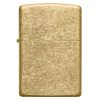 Glavna slika proizvoda: ZIPPO upaljač Tumbled Brass 49477 – prednja strana mesinganog upaljača