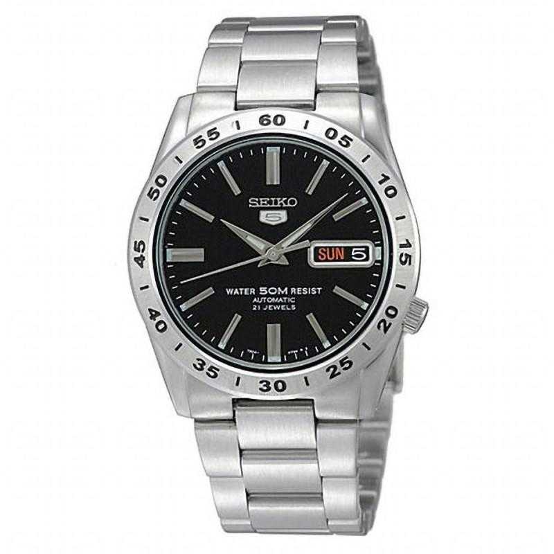Seiko 5 Automatic SNKE01K1 muški sat sa crnim brojčanikom