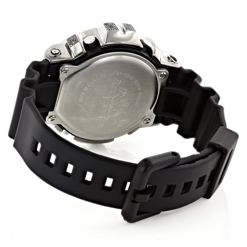 Muški sportski ručni sat G-SHOCK GM-2100-1AER sa crnom resin narukvicom i klasičnom kopčom.