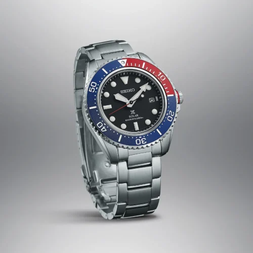 SNE591P1_det Muški ručni sat SEIKO Prospex Solar Divers SNE591P1 sa vodootpornošću do 200 metara, savršen za ronjenje i vodene aktivnosti