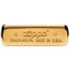 ZIPPO Classic High Polish Brass 254B donji izgled