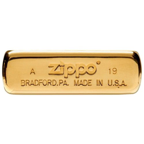 ZIPPO Classic High Polish Brass 254B donji izgled
