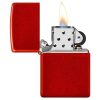 Zippo Metallic Red 49475 otvoren upaljač
