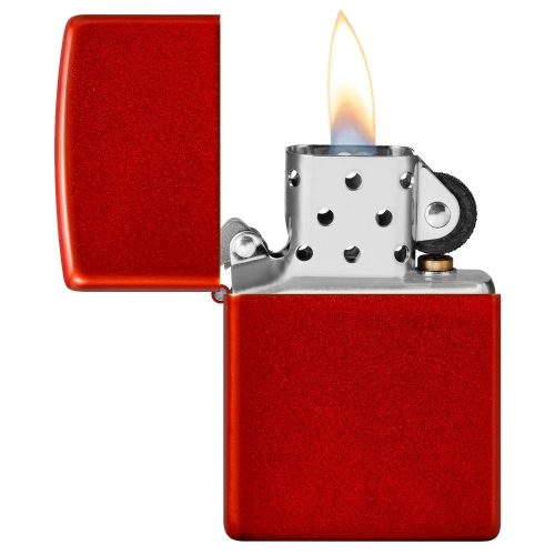 Zippo Metallic Red 49475 otvoren upaljač