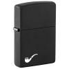 ZIPPO upaljač Black Matte Pipe model 218PL toptaurus.rs ZIPPO Black Matte Pipe 218PL bočni izgled upaljača