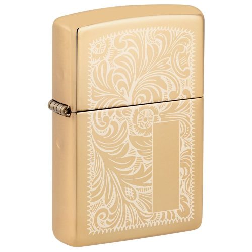 ZIPPO Brass Venetian 352B upaljač gravirani dizajn prednja strana