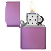Zippo 24747 otvoren upaljač purple dizajn