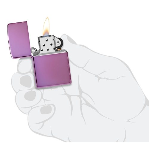 Elegantni ZIPPO ljubičasti upaljač model 24747