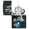 Zippo 48598 otvoren upaljač motiv vuka