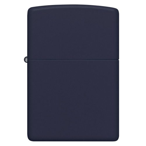 ZIPPO Matte Navy Blue 239 – prednja perspektiva metalnog upaljača