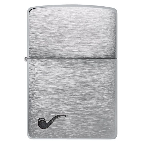 ZIPPO upaljač za lule model 200PL brushed chrome dizajn