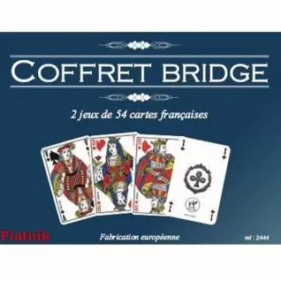 PIATNIK KARTE 2/1-COFFRET BRIDGE 2444