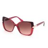 GUESS naočare za sunce GU7820 69T ženski model crveno crni leptir okvir UV 400 zaštita