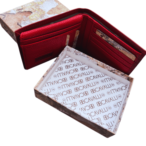 Muški novčanik Cavalli bordo