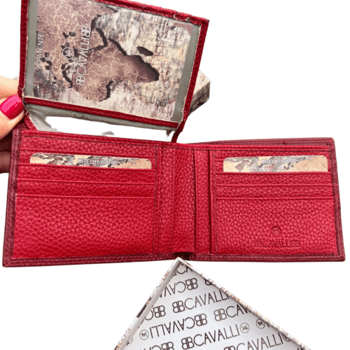 Muški novčanik Cavalli bordo