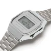 Bočni pogled na CASIO A168WEM-7EF, tanak dizajn kućišta sa debeljkom od 10mm