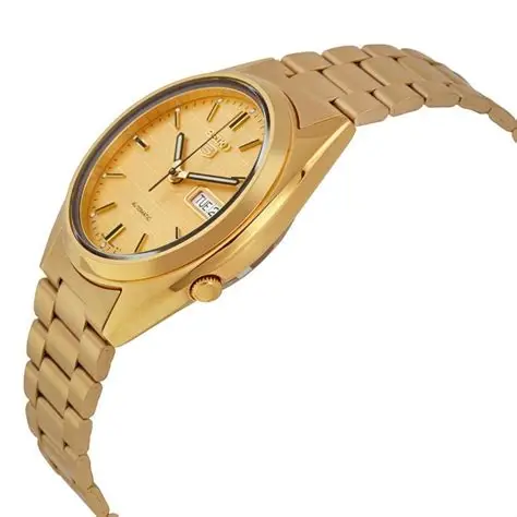 Bočni pogled na SEIKO Classic 5 Automatic SNXL72K1 sa debeljkom kućišta od 11 mm