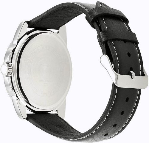 Bočni pogled na Casio MTP-1314PL-8AVEF, prikazivanje debljine kućišta od 10 mm, idealan za udobno nošenje tokom celog dana