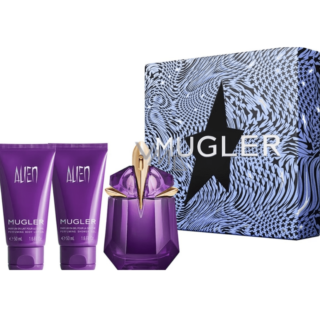 THIERRY MUGLER Alien Set 30 ml EDP + 2 * 50 ml balsam