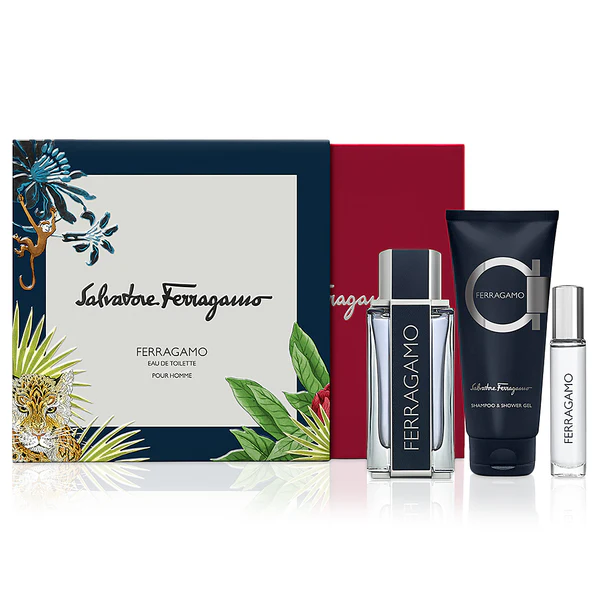 Salvatore Ferragamo muški set 100ML EDT + 10ML + 100ML gel za tuširanje