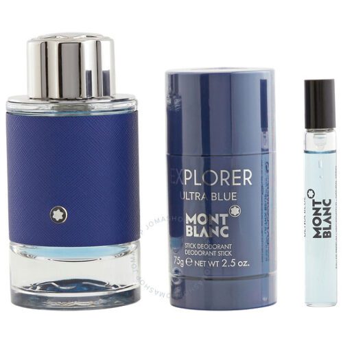 MONT BLANC EXPLORER ULTRA BLUE SET toptaurus.rs