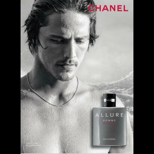 Chanel Allure Homme Sport Eau Extreme EDP muski parfem slika sa muskarcem, promo kampanja