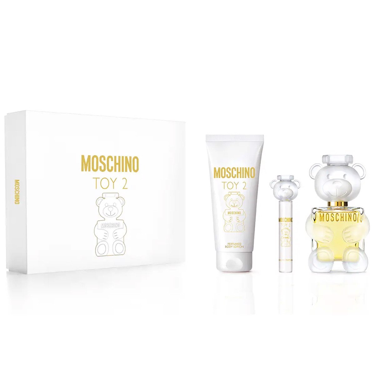 Moschino Toy 2 Set toptaurus.rs parfem 100 ml, mini verzija 10 ml i balzam za telo 100 ml
