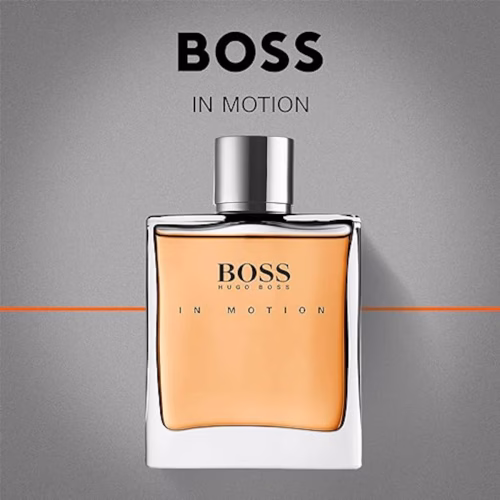 Note Hugo Boss In Motion – narandža, cimet, biber, sandalovina