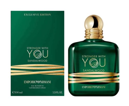 Armani Stronger With You Sandalwood parfem sa sandalovinom - pakovanje