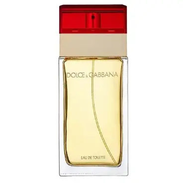Bočica Dolce & Gabbana Pour Femme EDT parfema na beloj pozadini