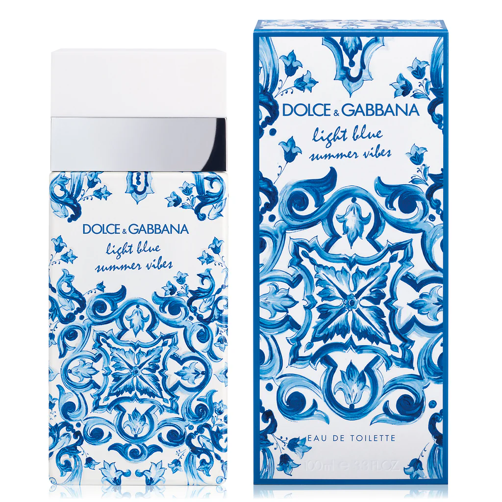 Pakovanje i bočica Dolce & Gabbana Light Blue Summer Vibes EDT